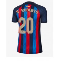 Barcelona Sergi Roberto #20 Fotballklær Hjemmedrakt Dame 2022-23 Kortermet